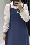 Yağmur Jile Tesettür Giyim Lacivert