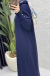 Yasmin Elbise Tesettür Giyim  Lacivert