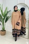 BERFİN ELBİSE-CAMEL