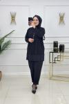 CANAN KOLYELİ TAKIM- SİYAH