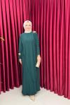 EVİE ELBİSE-ZÜMRÜT