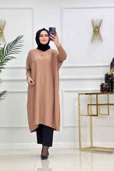 EVİN TRİKO TUNİK-CAMEL