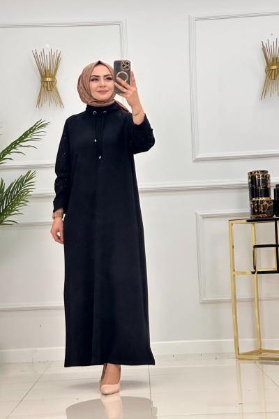 GAYE ELBİSE-SİYAH