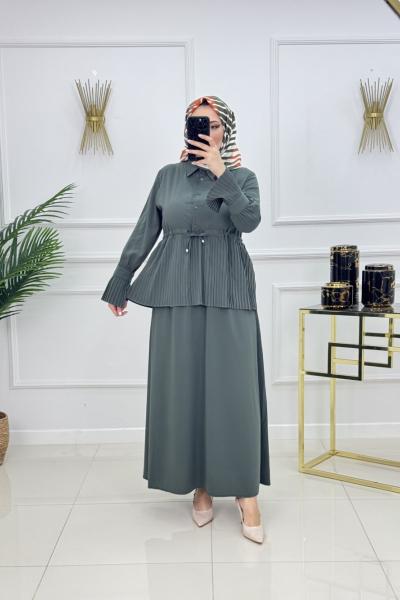 NİSAN ETEKLİ TAKIM-HAKİ