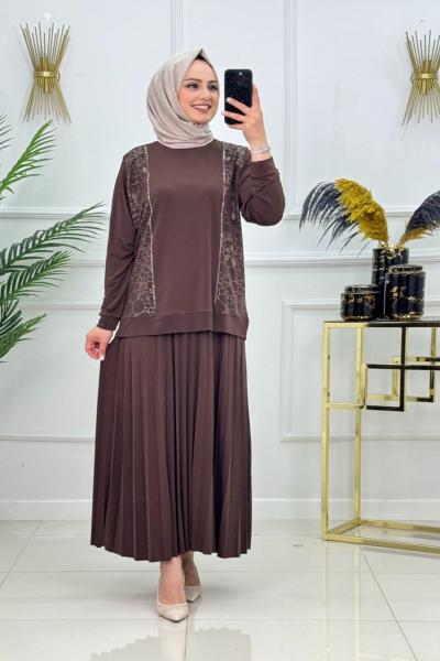 Sude Takım-Kahverengi