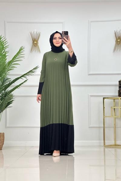 ŞÜKRAN ELBİSE -HAKİ